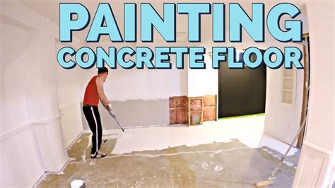 how to prepare concrete for painting